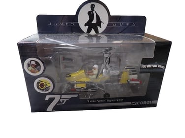 Corgi James Bond 007 You Only Live Twice "Little Nellie" Gyrocopter Die Cast Model Vehicle in Origin
