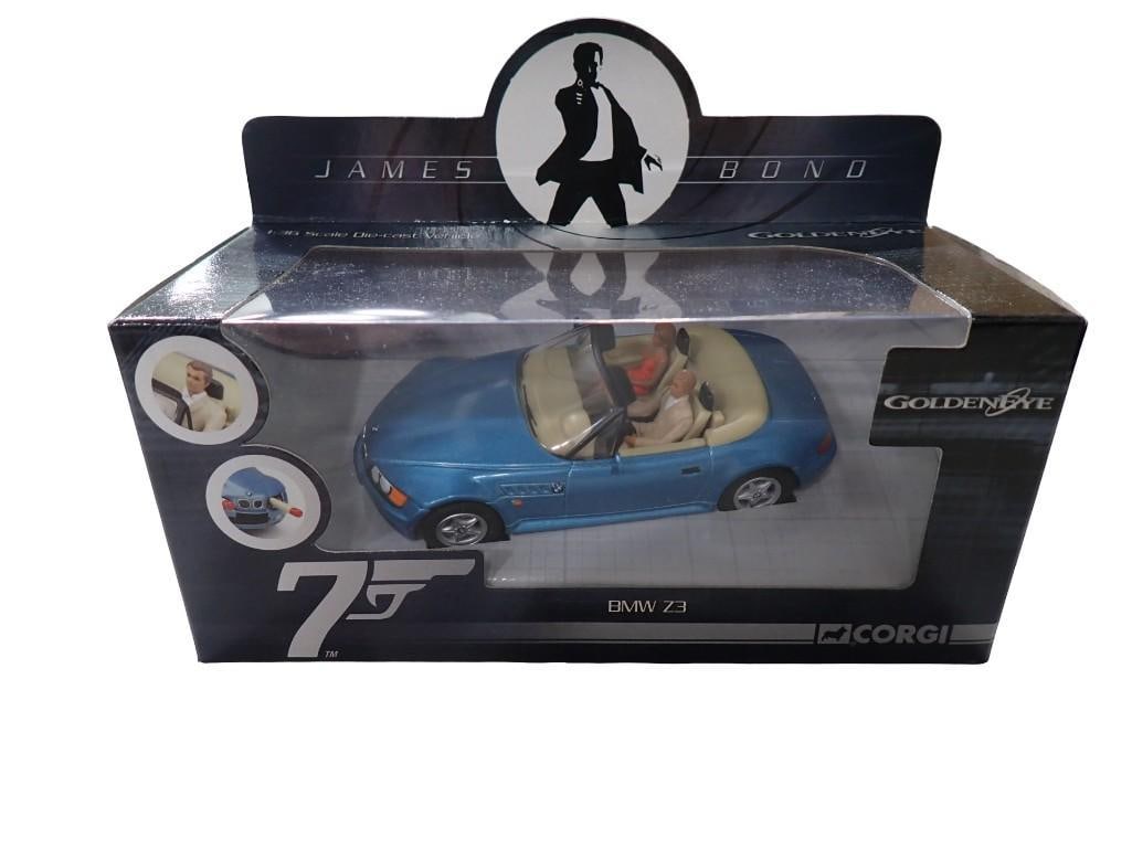 Corgi James Bond 007 GoldenEye BMW Z3 Die Cast Model Car in Original Box (1 of 6)