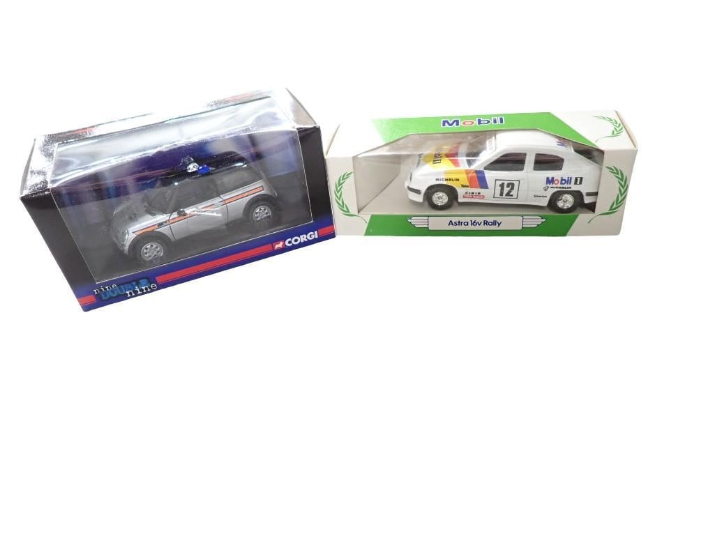 2 Corgi Die Cast Cars incl Nine Double Nine BMW Mini Cooper and Corgi Mobil Astra 16v Rally (1 of 13)