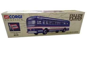 Corgi Classics 54006 Wabash Railway GM 4507 Die Cast Model Bus Fallen Flags Series in Original Box