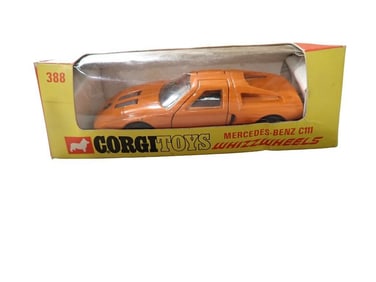 Corgi Toys 388 Whizzwheels Mercedes Benz C111 Toy Car in Original Box