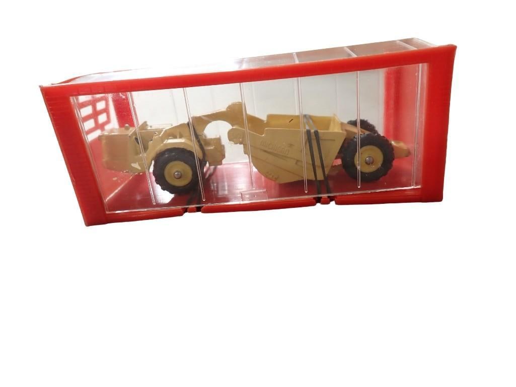 Mini Dinky No 98 Michigan Scraper Die Cast Model: Mini Dinky No 98 Michigan Scraper Die Cast Model Toy All pictures are considered part of the description and should be examined carefully by bidders. Live Auctioneers is now offering Live Shipping thr