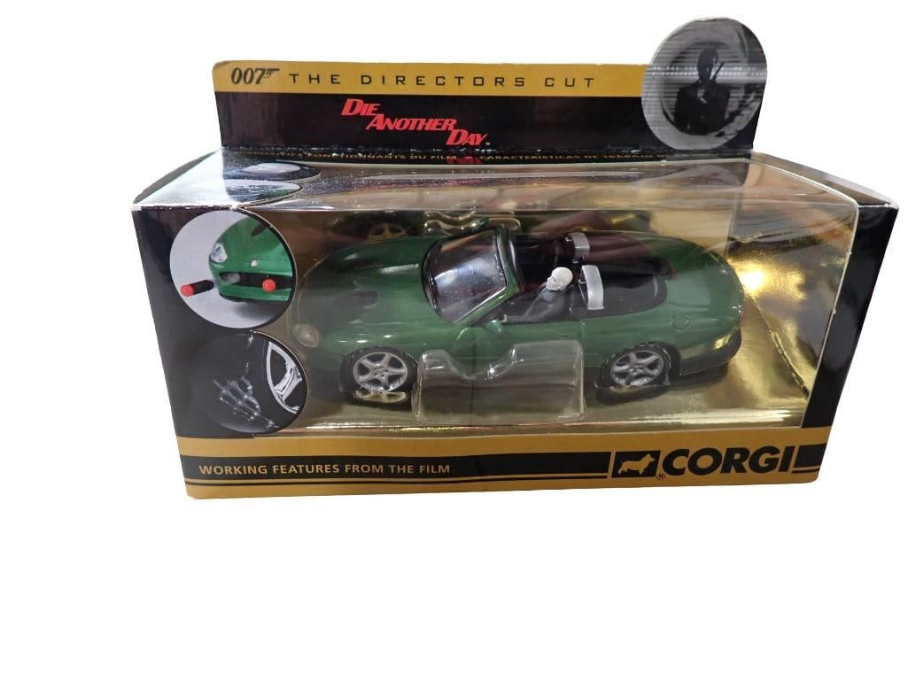 Corgi James Bond 007 Die Another Day CC07603 Jaguar XKR Die Cast Model Car: Corgi James Bond 007 Die Another Day CC07603 Jaguar XKR Die Cast Model Car in Original Box All pictures are considered part of the description and should be examined carefully by bidders. Live Auction
