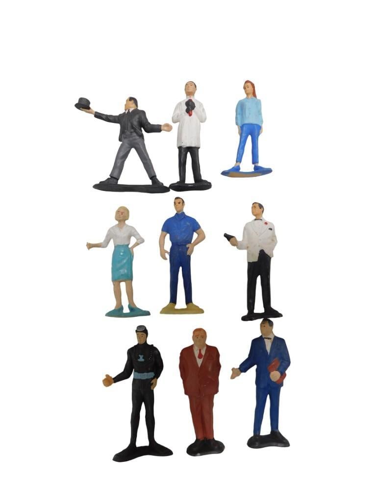 James Bond 007 Figures AC Gilbert Vintage 1965 (1 of 4)