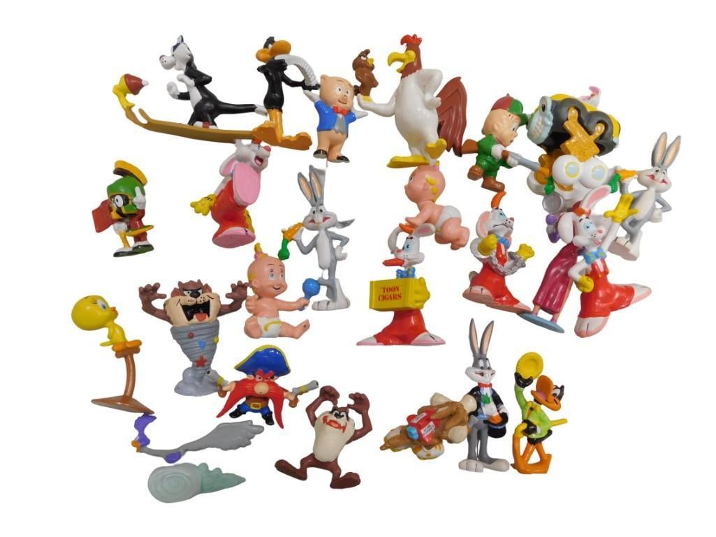 Lot of Cartoon Figures incl Marvin the Martian, Taz, Roadrunner, Roger Rabbit, etc (1 of 5)