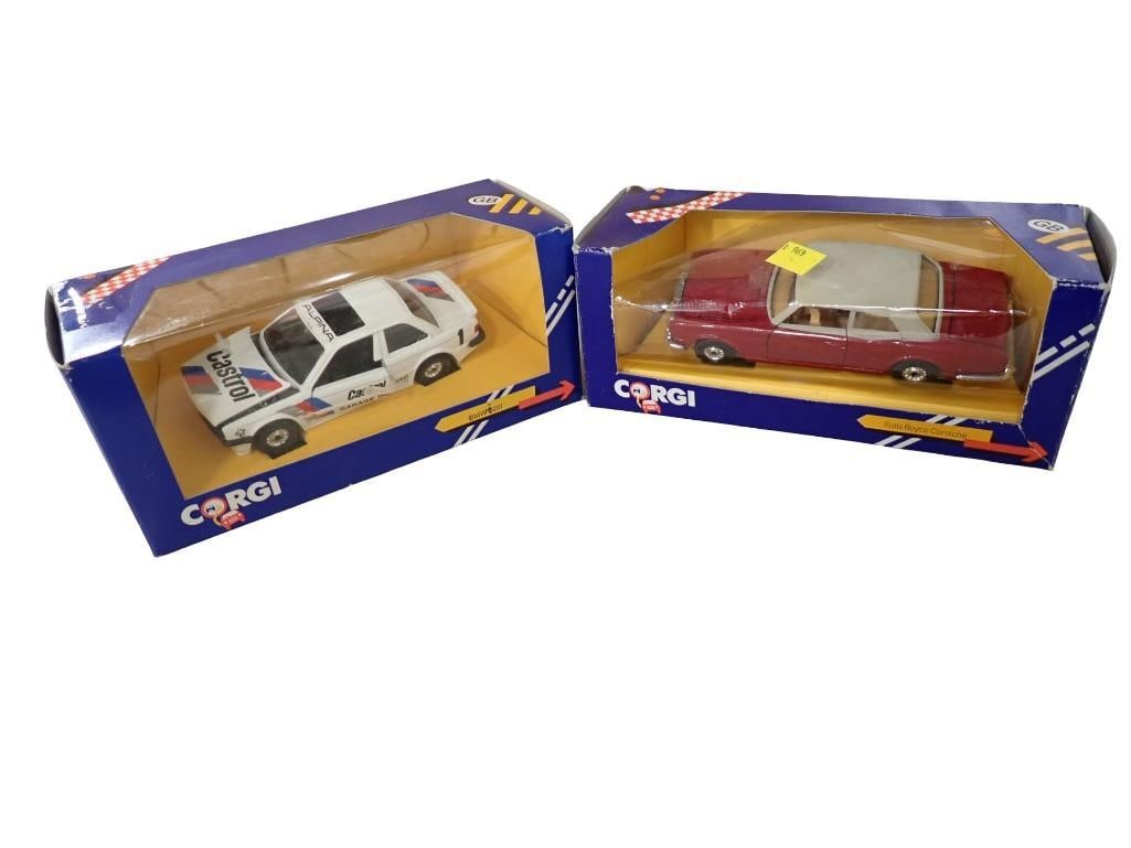 2 Corgi Die Cast Model Cars incl Rolls Royce Corniche and BMW 3251 Both in Original Boxes (1 of 11)