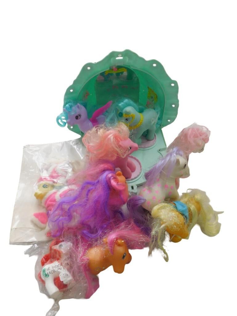 My Little Pony Lot incl Vintage 1980s My Little Pony Baby Bonnet School of Dance, 11 Asst MLP Ponies (1 of 6)