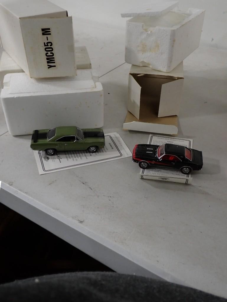 2 Die Cast Matchbox Model Cars 1:43 Scale incl Chevy Camaro and Plymouth: 2 Die Cast Matchbox Model Cars 1:43 Scale incl Chevy Camaro and Plymouth All pictures are considered part of the description and should be examined carefully by bidders. Live Auctioneers is now offe