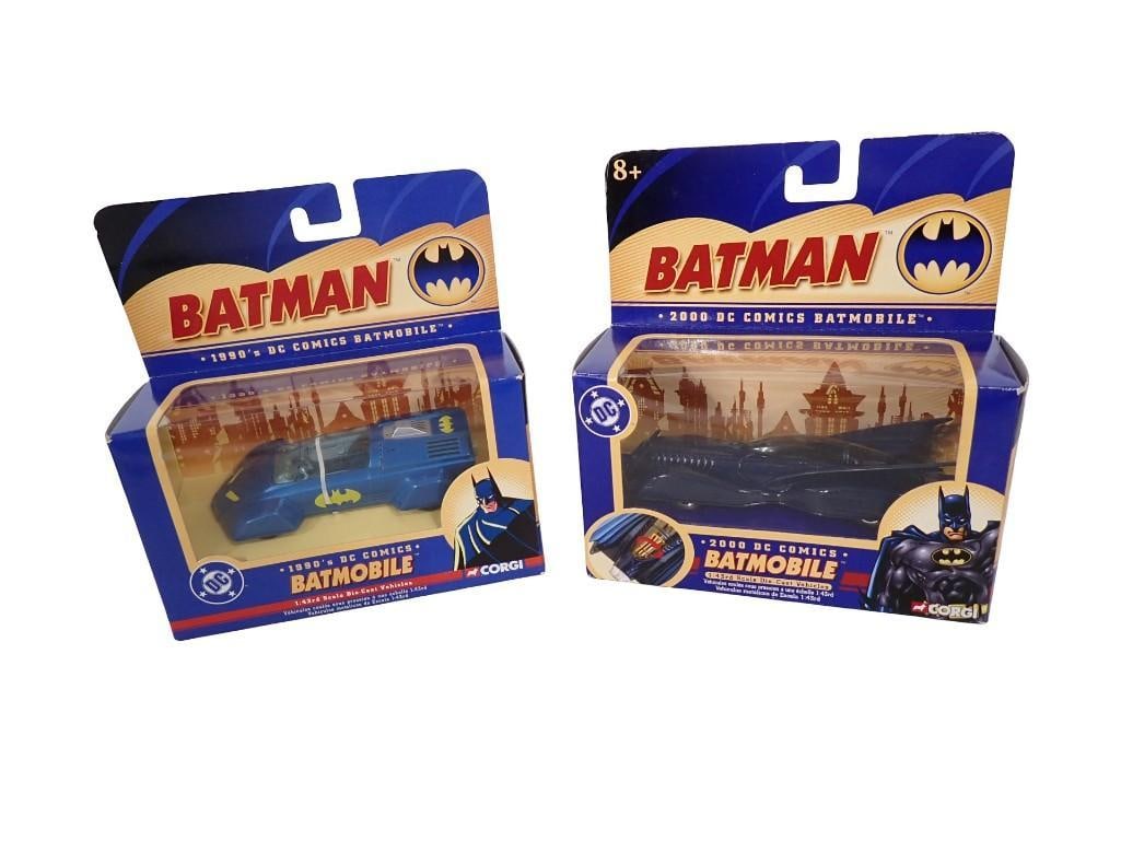 2 Corgi Batman Die Cast Model Batmobile Cars 1:43 Scale in Original Boxes (1 of 13)