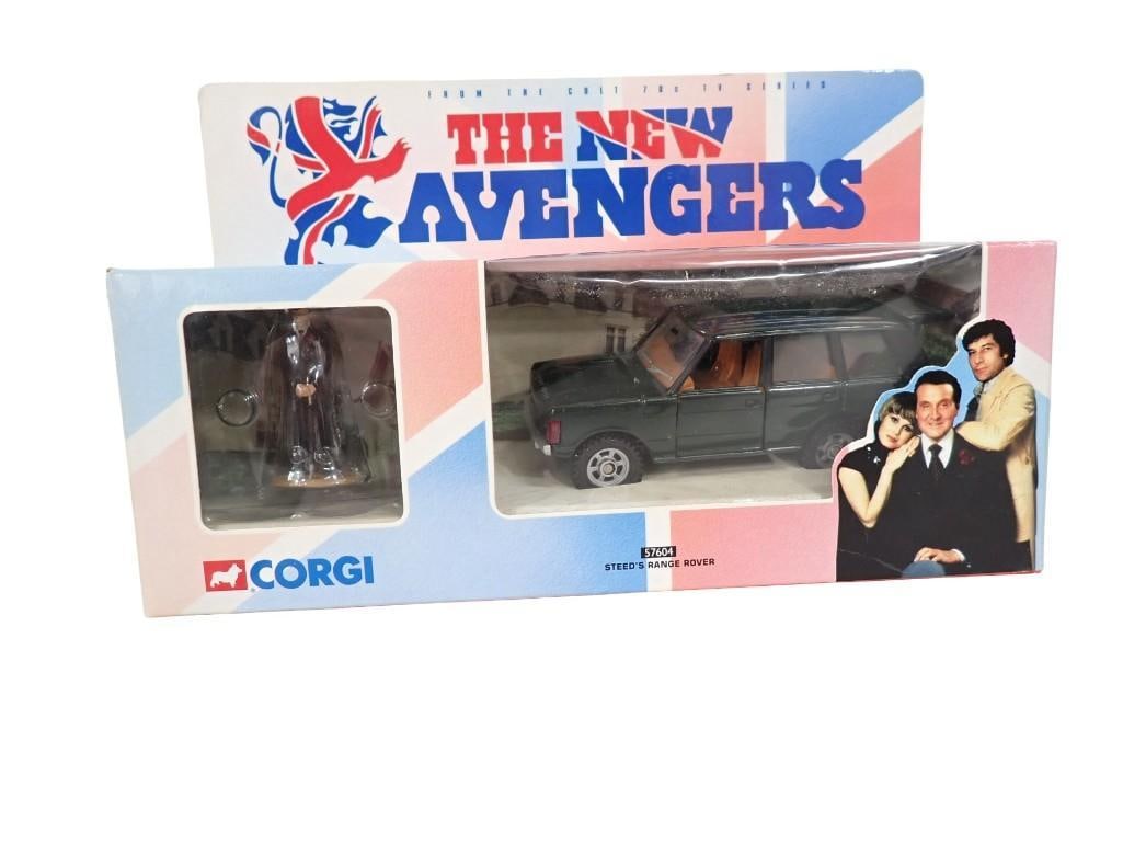 Corgi The New Avengers 57604 Steed's Range Rover Die Cast Model Vehicle with Figure (1 of 7)
