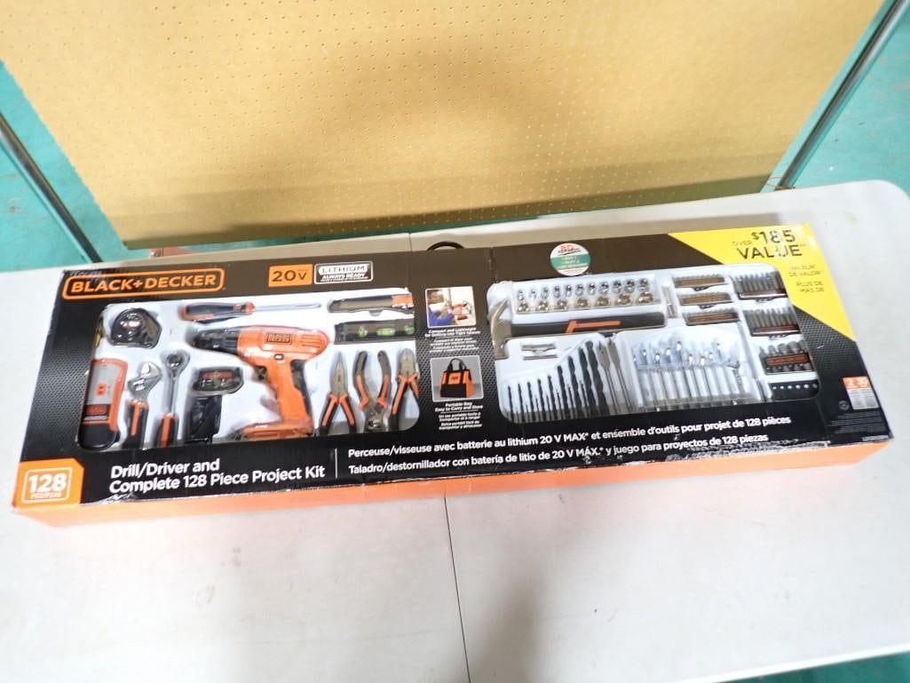 Black & Decker 20v Drill and Hand Tools New in Package (1 of 9)