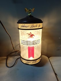 Vintage Michelob Beer Bar Light Wall Sconce Light Fixture Works