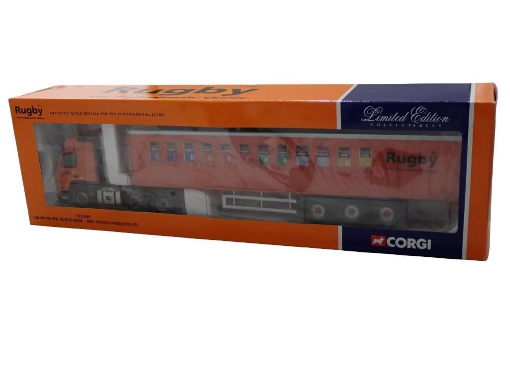 Rugby CC13503 Volvo FM Low Curtainside Die Cast Model Truck 1:50 Scale in Original Box (1 of 10)