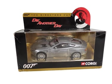 Corgi James Bond 007 Die Another Day Die Cast Aston Martin V12 Vanquish Model CC07503 in Original Bo