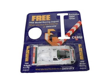 Corgi 1988 Model Racing Jaguar Castrol GTX Promo Factory Sealed