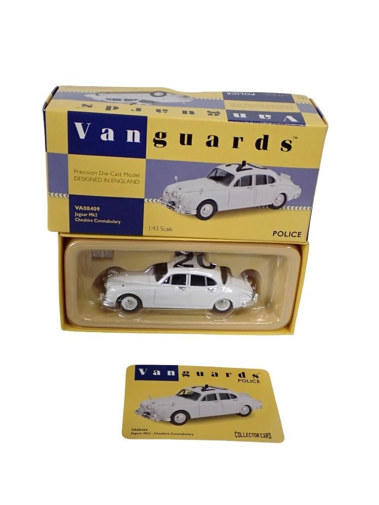 Corgi Vanguards Jaguar Mk2 Cheshire Constabulary Police 1:43 Scale Die Cast Model Car in Original Bo (1 of 12)