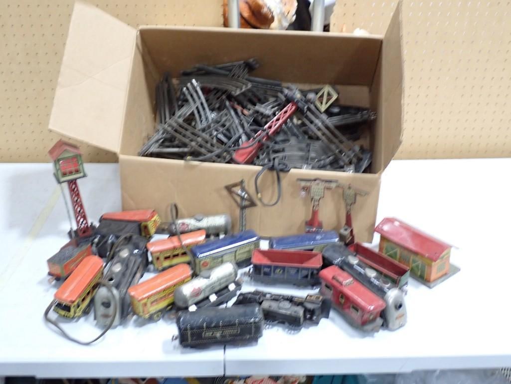 Vintage Train Lot including O Scale Track, Accessories, Trains, American Flyer, etc. (1 of 7)