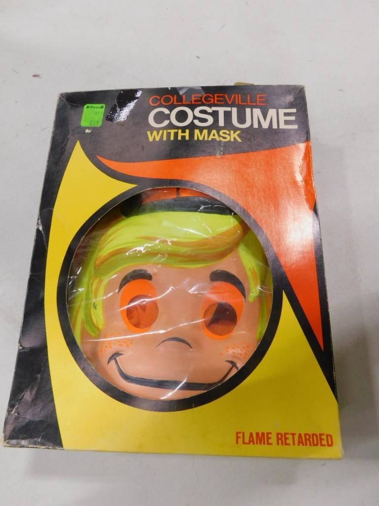 Vintage Collegeville Flintstones Bamm Bamm Costume with Mask: Vintage Collegeville Flintstones Bamm Bamm Costume with Mask All pictures are considered part of the description and should be examined carefully by bidders. Live Auctioneers is now offering Live Ship