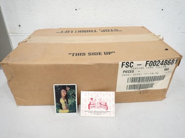 Case of 960 Yellow Saban's Mighty Morphin Power Rangers Magic Action Trading Cards Yellow Ranger