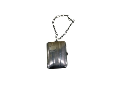 Art Deco silverplate coin purse