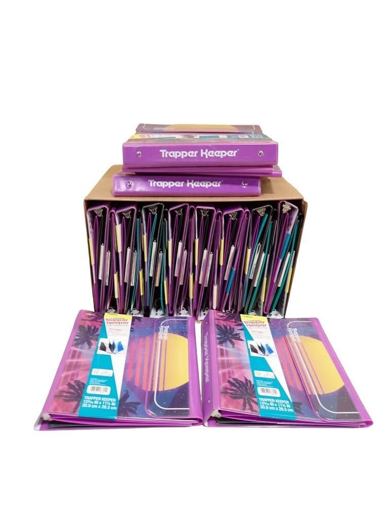 Lot of Trapper Keepers NOS New Old Stock Approx 20: Lot of Trapper Keepers NOS New Old Stock Approx 20 All pictures are considered part of the description and should be examined carefully by bidders. Live Auctioneers is now offering Live Shipping throu