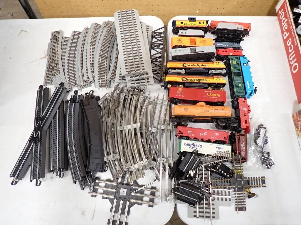 Large Lot of assorted Model Trains and Track including O Scale, HO Scale, Lionel, etc. (1 of 14)
