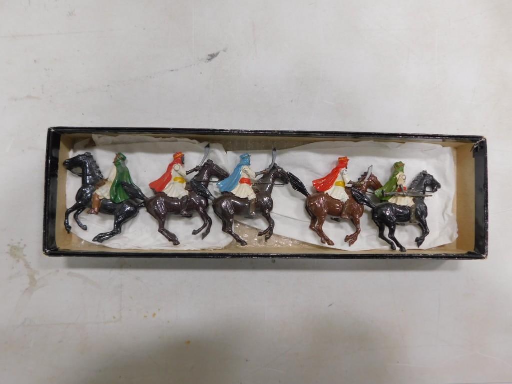 5 Arabs on Horses Metal Toy Soldiers: 5 Arabs on Horses Metal Toy Soldiers All pictures are considered part of the description and should be examined carefully by bidders. Live Auctioneers is now offering Live Shipping through them. Thi