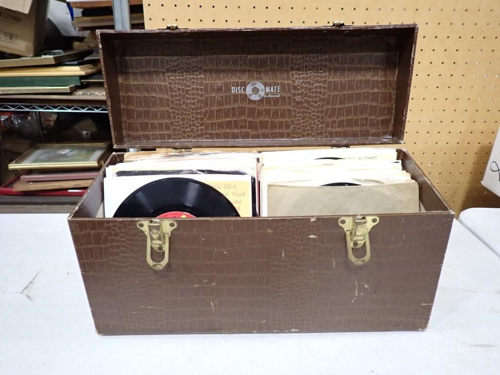 Case full of Vinyl 45 RPM Records including The Yardbirds, Merle Haggard, Hank Williams, Bobby Fulle: Case full of Vinyl 45 RPM Records including The Yardbirds, Merle Haggard, Hank Williams, Bobby Fuller, Smokey Robinson, Marvin Gaye, Motown, etc. All pictures are considered part of the description an