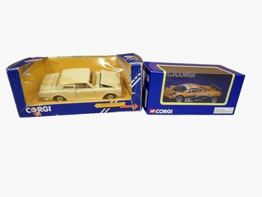 Two Corgi Cars - Rolls Royce Corniche and TY97215 BMW GTR