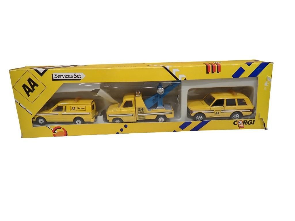 Corgi AA Services Set Die Cast Model Vehicles Gift Set in Original Box (1 of 6)