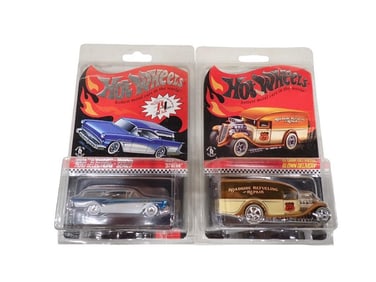 Hot Wheels Red Line Club RLC '57 Buick and Blown Delivery Roadside Refueling and Repair