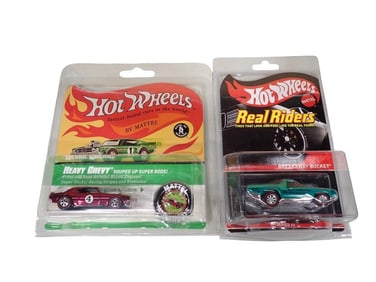 Hot Wheels Red Line Club RLC Heavy Chevy and Hot Wheels Real Riders Breakaway Bucket