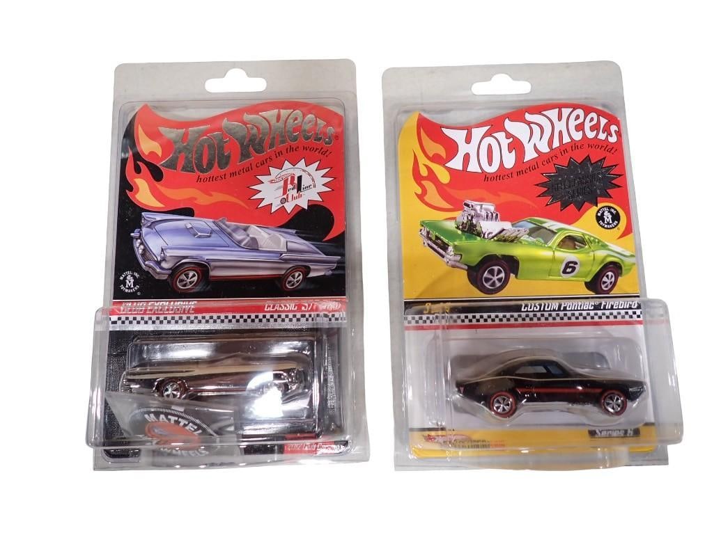 Hot Wheels Neo Classics Series Custom Pontiac Firebird and Red Line Club RLC Classic '57 T-Bird (1 of 8)