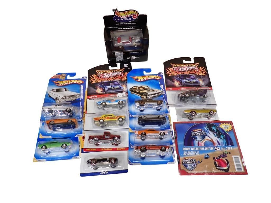 Lot of Hot Wheels Cars and Vehicles incl Demons, Etc New in Package: Lot of Hot Wheels Cars and Vehicles incl Demons, Etc New in Package All pictures are considered part of the description and should be examined carefully by bidders. Live Auctioneers is now offering Li