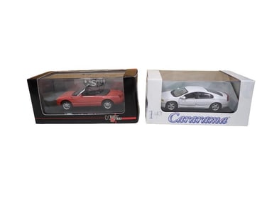 Model Cars - High Speed 1:43 Scale Ford Thunderbird and Cararama Dodge Intrepid