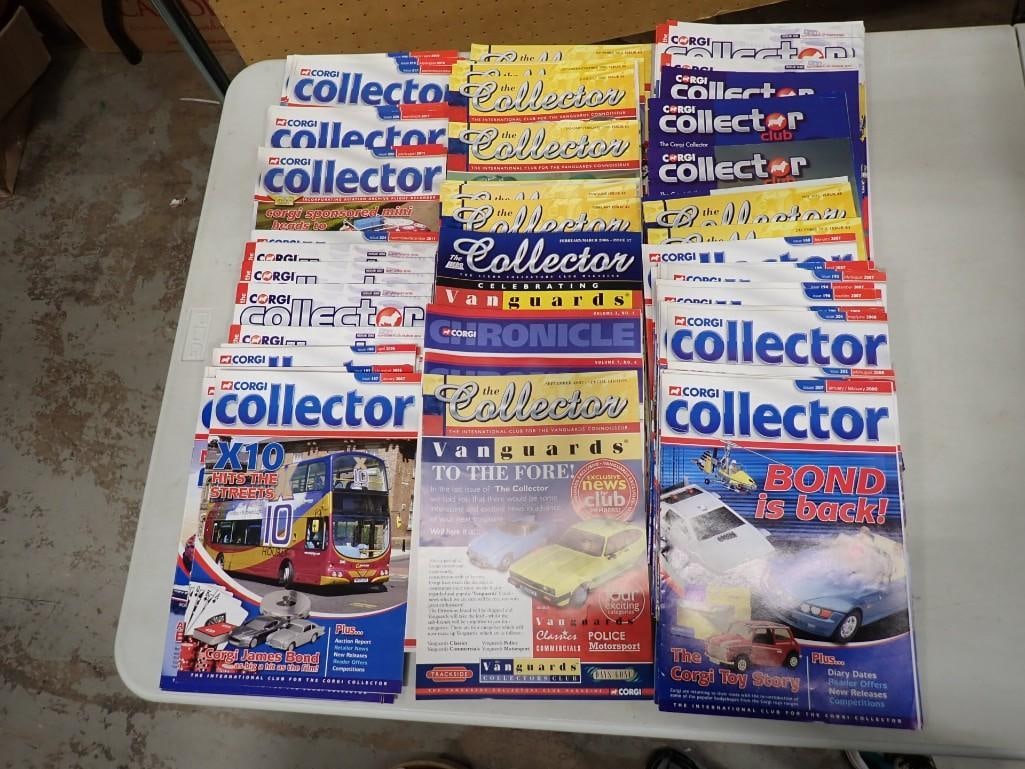Lot of Die Cast Car Collecting Magazines incl Corgi Collector, etc: Lot of Die Cast Car Collecting Magazines incl Corgi Collector, etc All pictures are considered part of the description and should be examined carefully by bidders. Live Auctioneers is now offering Liv