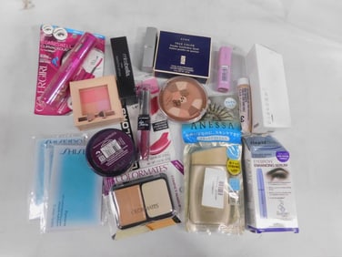 Makeup lot including Covergirl, Shiseido, Annessa, Colormates, Avon, Mirabella, Eyebrow Serum, etc