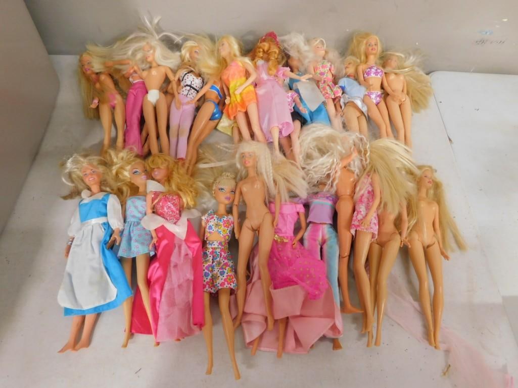 Lot of assorted Dolls including Barbie and others (1 of 5)