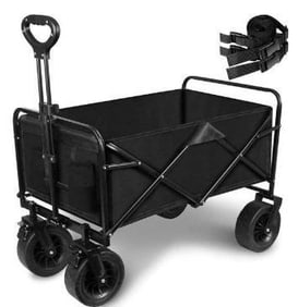 New in Box Folding Pull Wagon or Cart Great for the Flea Market