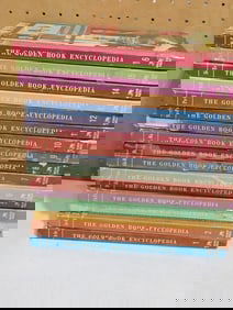 Vintage The Golden Book Encyclopedias Set of 16 Volumes