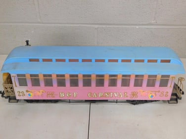 Pink and Blue B&F Carnival Train
