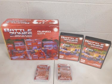 Lot of Ne in Packages Battle Zones Modular Sets - Ruined City, Connection Sets, Urban Accessories