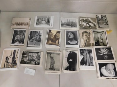 Lot of roughly 270 Black and White Vintage and Antique Post Cards