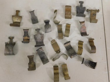 Lot of Antique Picture Rail Hangers