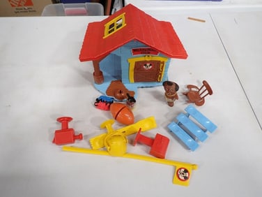 Lot of Toys incl Mickey Mouse Club House, Small Figures, Etc