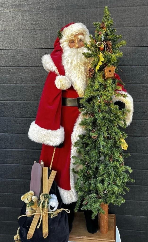 1999 Ditz Design for Hen House Large Santa Claus Limited Numbered Edition 58" Tall (1 of 9)