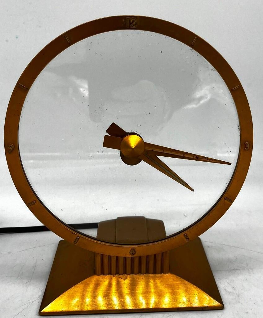 Vintage Jefferson Golden Hour Electric Mystery Clock (1 of 4)