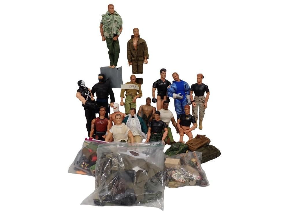 Lot of GI Joes Mostly 1990s - 2000s Action Figures & more: Lot of GI Joes Mostly 1990s - 2000s Action Figures & more All pictures are considered part of the description and should be examined carefully by bidders. Live Auctioneers is now offering L