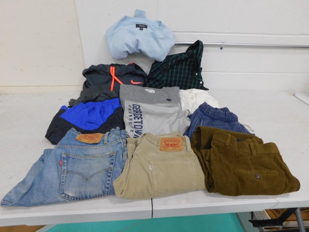 Lot of Mostly Mens Clothing, Levis, Nike, Abercrombie, Bespokem, Nordstrom and more (1 of 4)