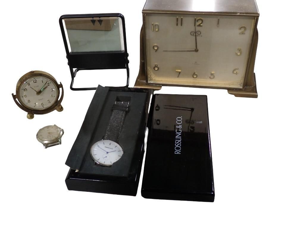 Vintage Clocks and Watches Semca Double Sided , Rossling, Florn, Swank and more: Vintage Clocks and Watches Semca Double Sided , Rossling, Florn, Swank and more untested All pictures are considered part of the description and should be examined carefully by bidd